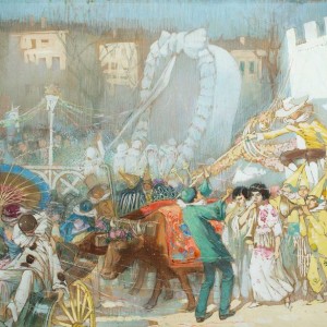Frans Hogerwaard - Carnaval in Madrid  (1910-1912)