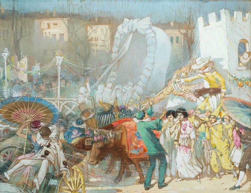 Frans Hogerwaard - Carnaval in Madrid (1910-1912)