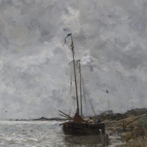 Jacob Maris - Aan de rivier (ca. 1880)