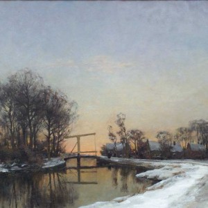 Jan Hillebrand Wijsmuller (1855-1925) - Winter middag