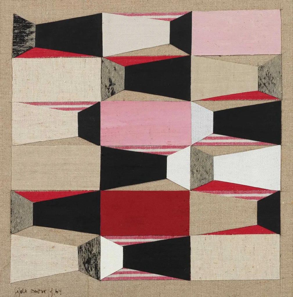 Gisela Andersch – ‘Collage Rot’