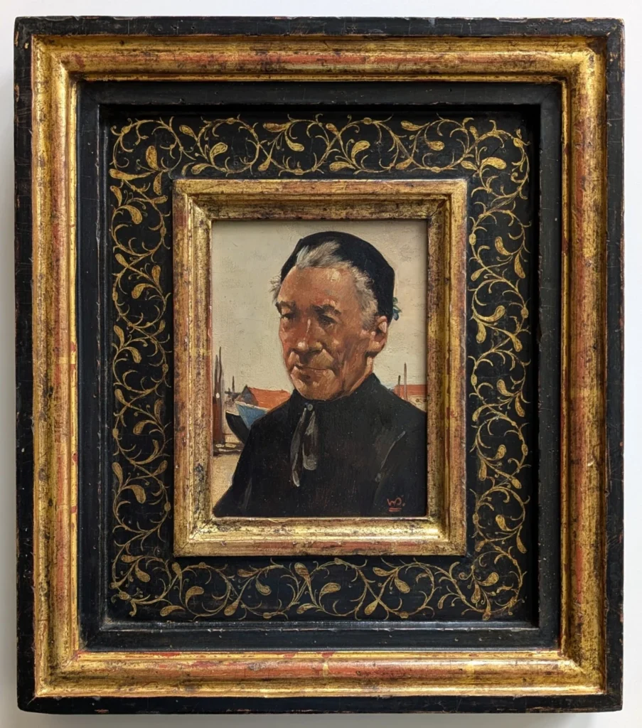 Willem van den Berg – Portret van een Urker visser