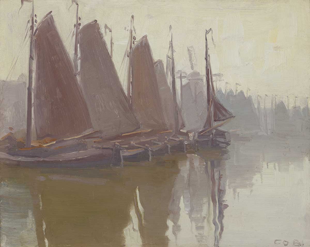 Co Breman (1865-1938) - Haven van Harderwijk