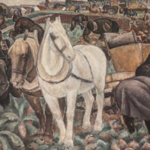 Leo Gestel – Landarbeid aan de Leie – 1925/1926