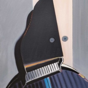 Jeroen Henneman (1942) - Piano portret - 1986