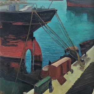 Harmen Meurs (1891-1964) - ‘Le Carénage, Marseille’ – 1927