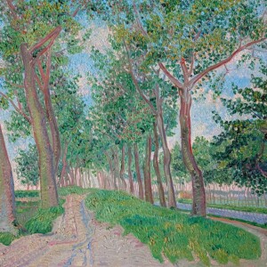 Nieweg, Jakob (1877-1914) – Landweg met bomen