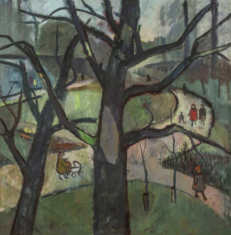 Jeanne Bieruma Oosting – Het park op zondag