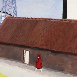 Roger Raveel – Langs oud en nieuw in het rood zonder groen naar het wit van het niets